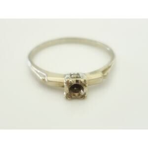 Vintage 14KT White Gold Kaynar Designer Ring Band Project